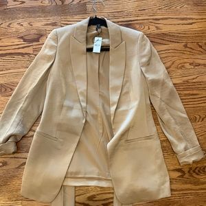 Gold Express Tie Front Jacket